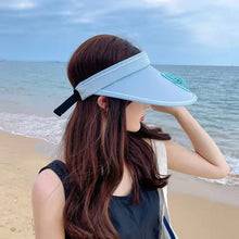Sun Protection Hat Summer Large Brim USB Charging Fan Sun Visor