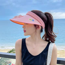 Sun Protection Hat Summer Large Brim USB Charging Fan Sun Visor