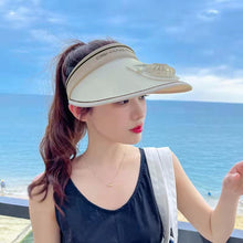 Sun Protection Hat Summer Large Brim USB Charging Fan Sun Visor