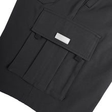Multi Pocket Drawstring Plain Breathable Men's Cargo Shorts