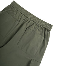 Multi Pocket Drawstring Plain Breathable Men's Cargo Shorts