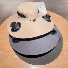 Outdoor Sun Hat Solar Fan Cap