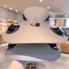 Outdoor Sun Hat Solar Fan Cap