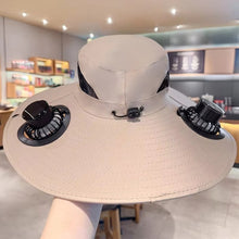 Outdoor Sun Hat Solar Fan Cap