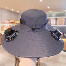 Outdoor Sun Hat Solar Fan Cap