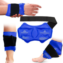 Reusable Hot Cold Gel Ankle Support Ice Pack Wrap