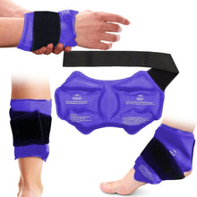 Reusable Hot Cold Gel Ankle Support Ice Pack Wrap