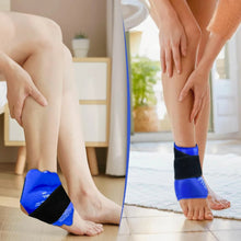 Reusable Hot Cold Gel Ankle Support Ice Pack Wrap