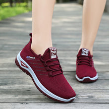 Women's Running Shoes Breathable Soft-Soled Low-top Walking Training Shoes