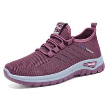 Women's Running Shoes Breathable Soft-Soled Low-top Walking Training Shoes