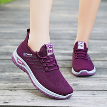 Women's Running Shoes Breathable Soft-Soled Low-top Walking Training Shoes