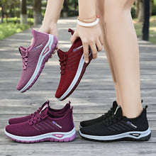 Women's Running Shoes Breathable Soft-Soled Low-top Walking Training Shoes