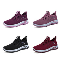 Women's Running Shoes Breathable Soft-Soled Low-top Walking Training Shoes