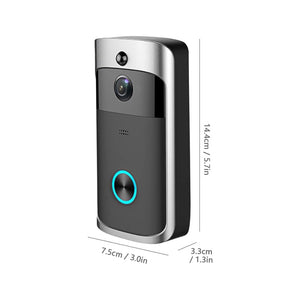 3 in 1 WiFi Video Doorbell with Optional Chime
