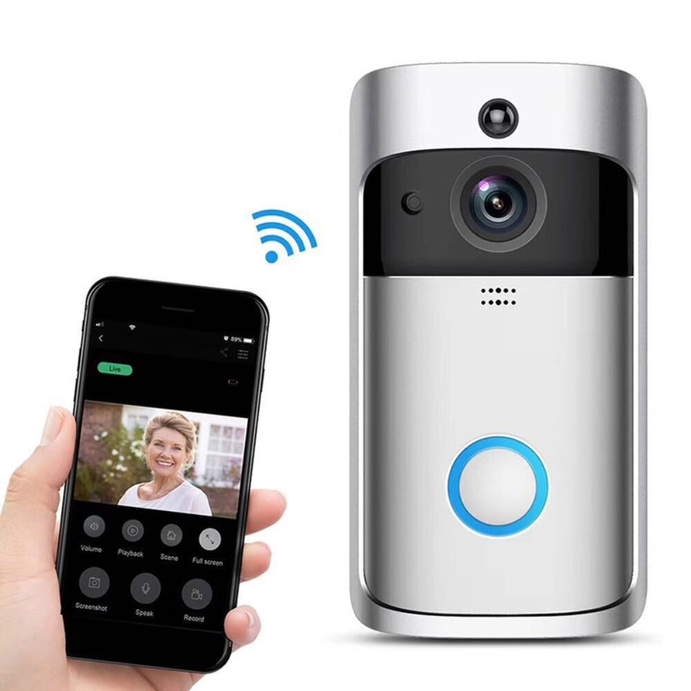 3 in 1 WiFi Video Doorbell with Optional Chime