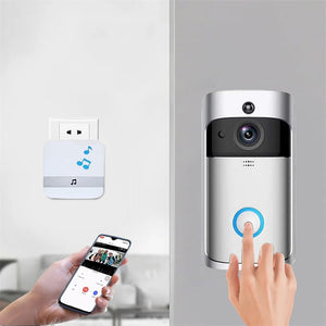 3 in 1 WiFi Video Doorbell with Optional Chime