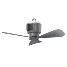 Portable USB Ceiling Fan with Remote Control Night Light and Timer