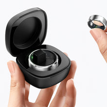 5ATM Waterproof Health Monitor Smart Ring with Charging Case