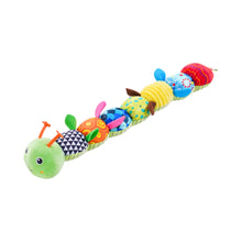 Sensory Plush Caterpillar Baby Toy with Rattle Bells