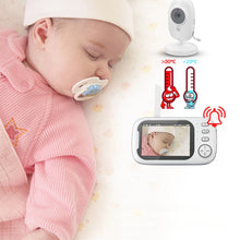 3.5 Inch LCD Display Video Baby Monitor 2 Way Audio Night Vision Security Camera