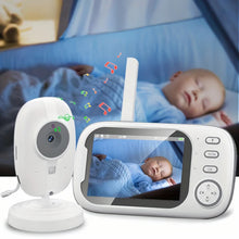 3.5 Inch LCD Display Video Baby Monitor 2 Way Audio Night Vision Security Camera