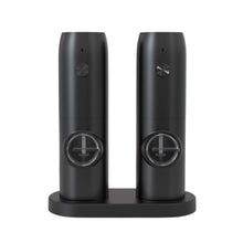 Rechargeable Electric Salt and Pepper Grinder Set with Base