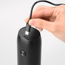 Rechargeable Electric Salt and Pepper Grinder Set with Base