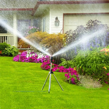 360 Degree Rotating Lawn Garden Sprinkler Tripod Irrigation Tool Set