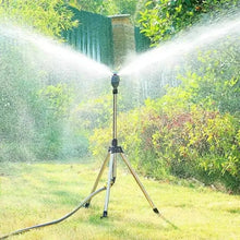 360 Degree Rotating Lawn Garden Sprinkler Tripod Irrigation Tool Set