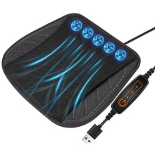 Universal Cool Car Seat Cushion with USB Fans Ventilation
