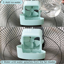 Portable Fan Refrigeration Accessories Suspended Ice Cooler for Floor Fan