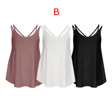 3pcs Loose Bohemian Style Women's Sleeveless Halter Top