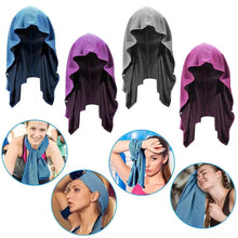 Quick Drying Cooling Anti UV Hoodie Towel