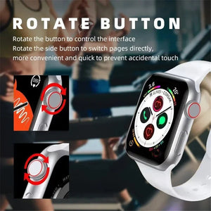 Smart Watch 1.77" Bluetooth Fitness Tracker with Sport Modes, Monitor Blood Oxygen, Heart Rate, Sleep