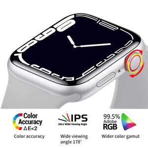 Smart Watch 1.77" Bluetooth Fitness Tracker with Sport Modes, Monitor Blood Oxygen, Heart Rate, Sleep