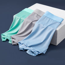 7pcs Men's Ice Silk Comfortable Soft Boxer Shorts