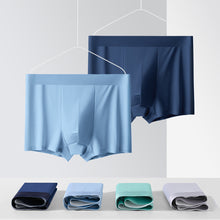 7pcs Men's Ice Silk Comfortable Soft Boxer Shorts