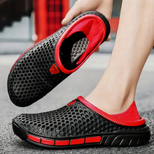 Men's Summer Casual Breathable Slide Sandals Slip-On Style