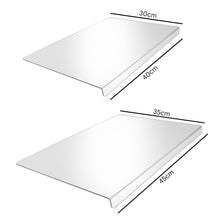 Transparent Acrylic Anti-Slip Cutting Board for Kitchen Counter Protector