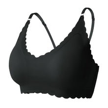 5pcs Breathable Wireless Design Women's Wave-Shaped Seamless Bras