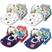 Baby Game Mat Early Educational Activities Musical Pedal Piano with Cute Pendant