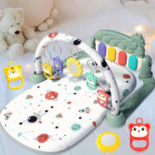 Baby Game Mat Early Educational Activities Musical Pedal Piano with Cute Pendant