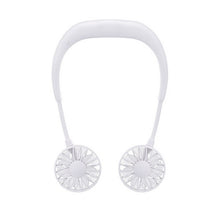 Mini USB Portable Neck Fan with Light