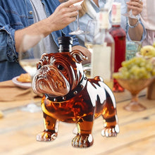 Bulldog Shaped Novelty Whiskey Decanter Bottle