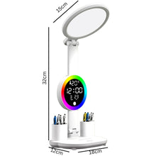 Touch Dimming LED Desk Lamp with USB and Eye Protection