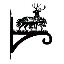 Metal Wall Mount Plant Hanger Animal Silhouette Hanging Plant Basket