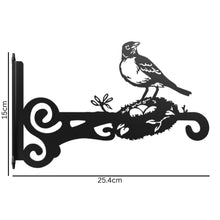 Metal Wall Mount Plant Hanger Animal Silhouette Hanging Plant Basket