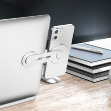 Magnetic Phone Holder Adjustable Swivel Mount for Laptop