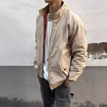 Vintage Classic Retro Bomber Tartan Jacket