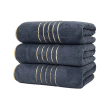 3pcs Ultra Soft Coral Fleece Beach and Bath Towel